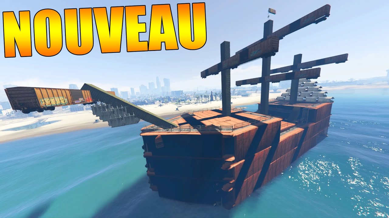 EPIC BATEAU PIRATE !!! GTA 5 ONLINE