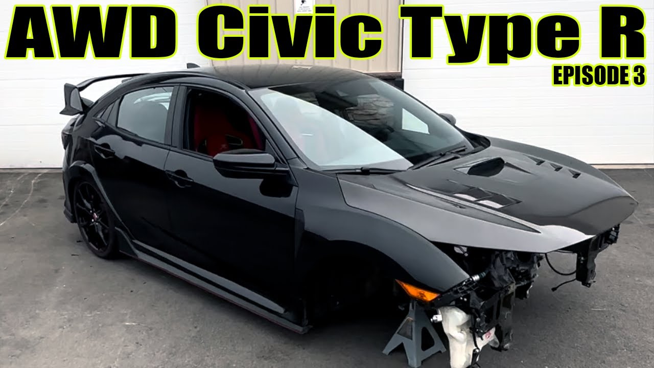 Сборка полноприводного Civic Type R | Эпизод 3 (Серьёзная проблема, которую нужно решить)