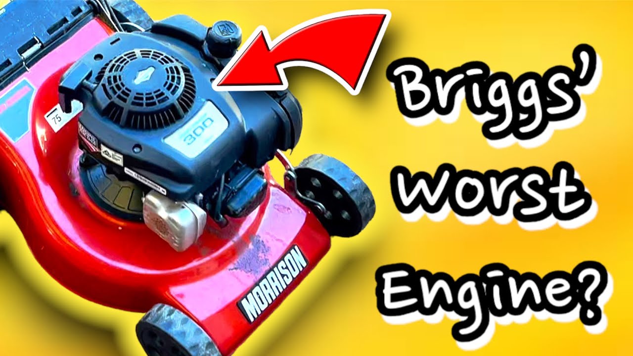 Briggs & Stratton 300e ZERO Compression - WHY?!