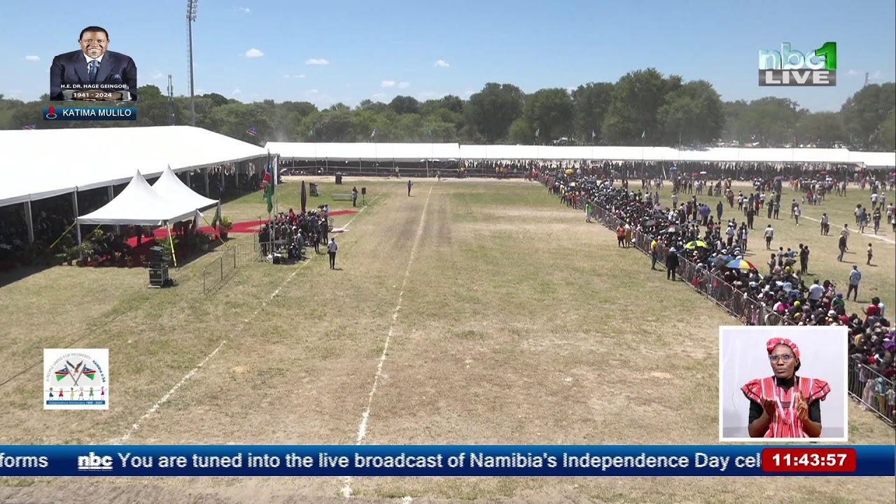 34th INDEPENDENCE DAY CELEBRATION AT KATIMA MULILO, ZAMBEZI REGION - 21 MARCH 2024