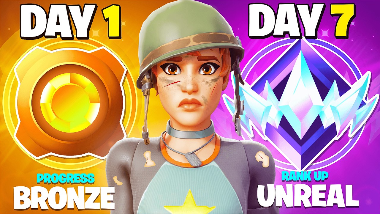 I Mastered Fortnite Ranked in 7 Days...