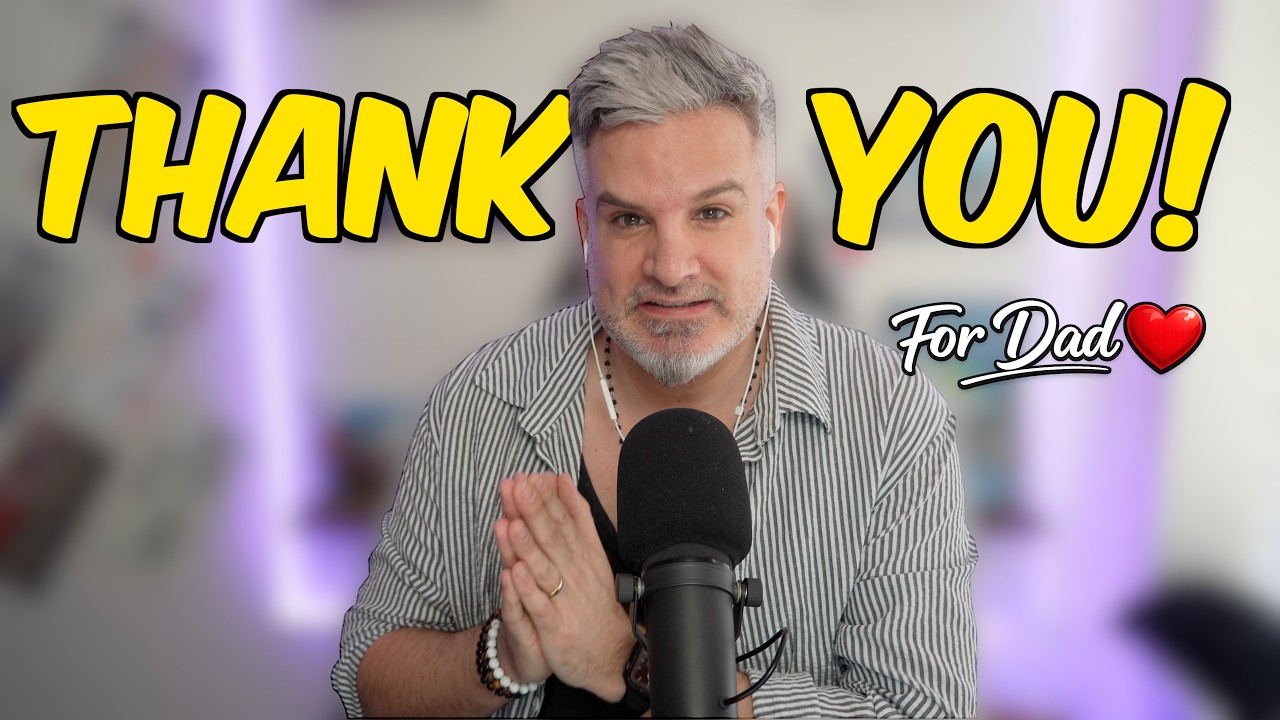 Thank You&hellip; And A Tribute To My Dad ❤️ | Mr H and Friends