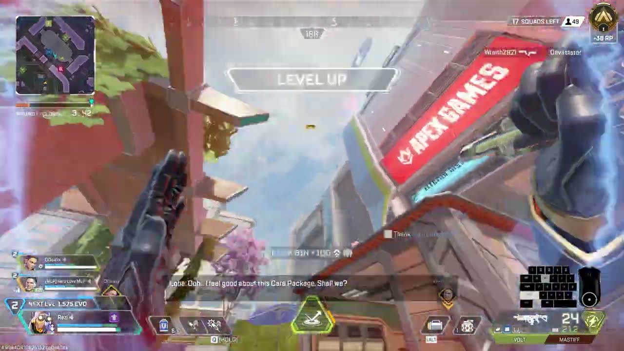 Octane | 2415 DMG · Apex Legends Wins #14