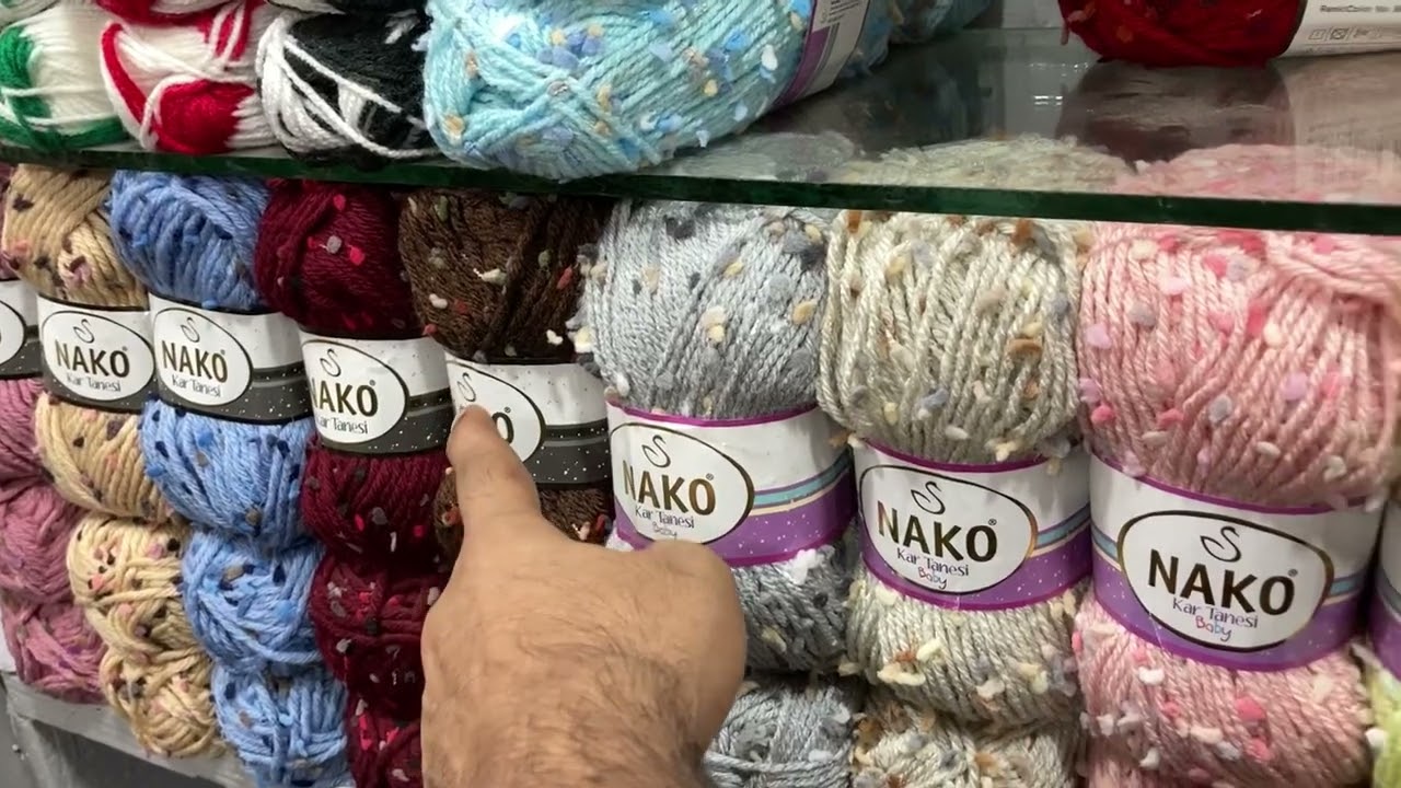 New Wool Multi Color At Nafees Collection #923332340591 #knitting #woolen #pakistan