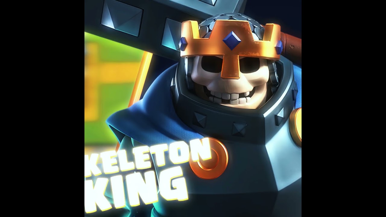 SKELETON KING #edit #clashroyale