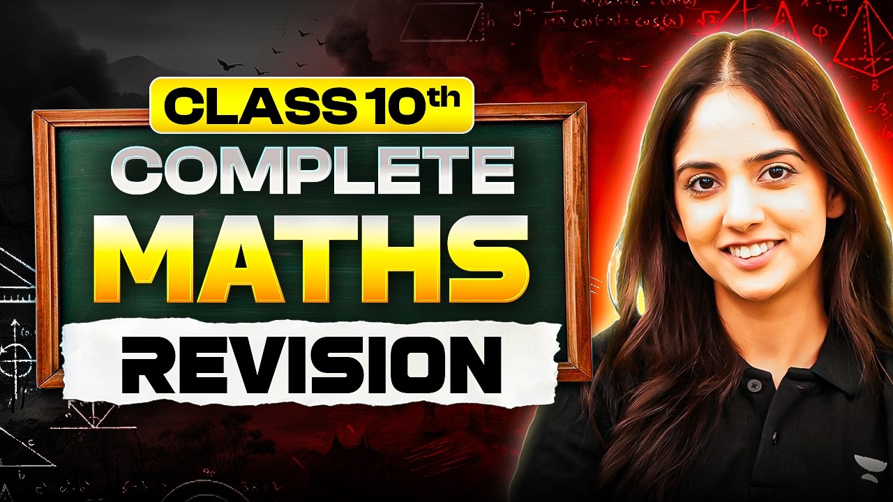 Class 10 Maths Complete Revision 🔥 | Dhairya Ma'am