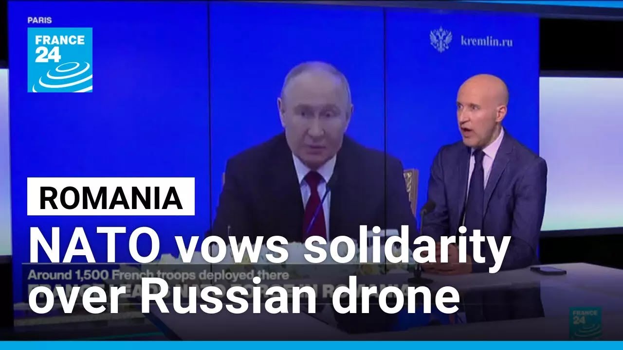 NATO vows 'absolute solidarity' with Romania over Russian drone &bull; FRANCE 24 English