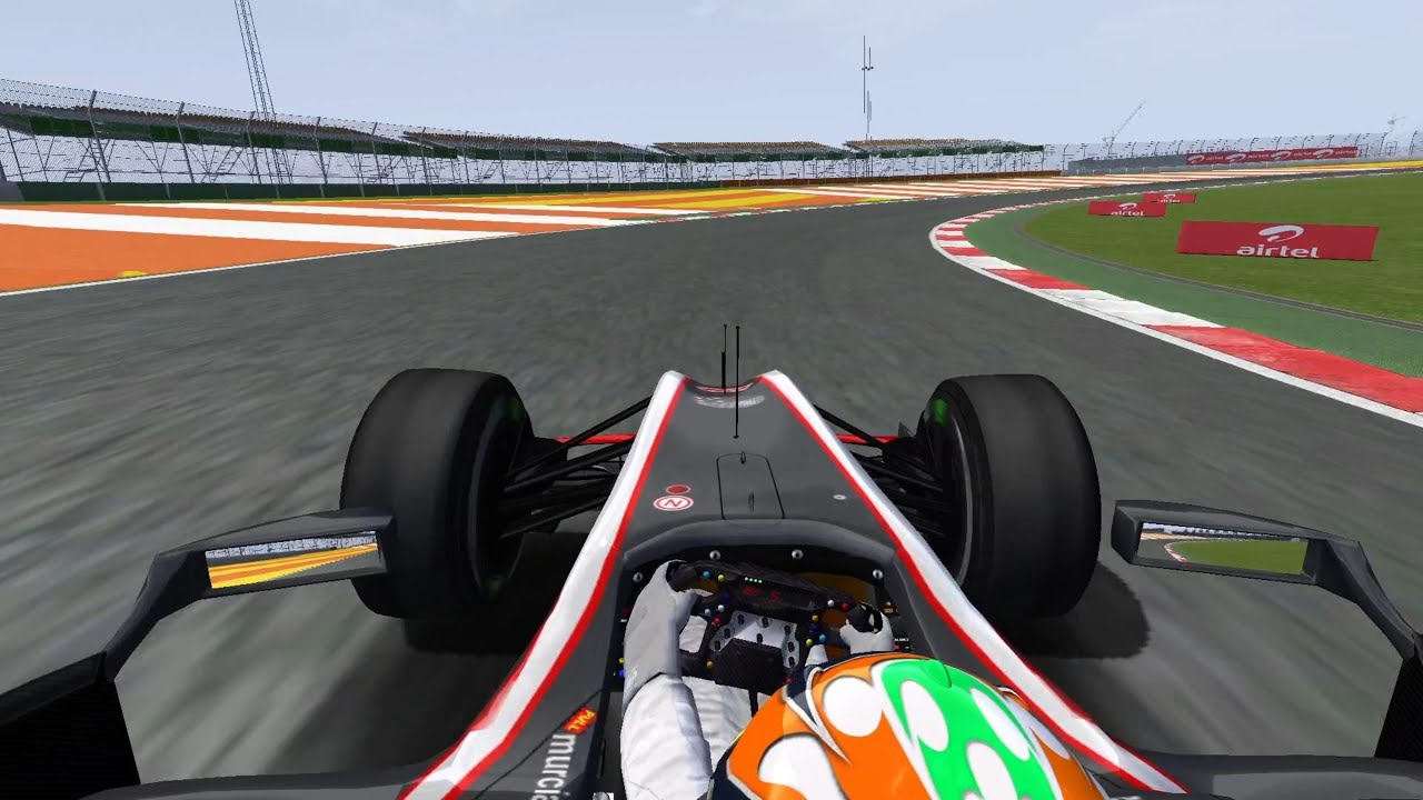 F1 Onboard | Karun Chandhok – Buddh Circuit | HRT-Cosworth F110 | 2010