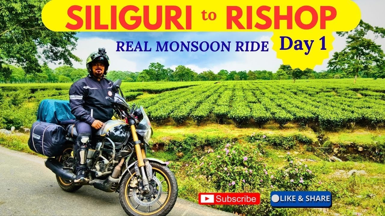|| Siliguri to Rishop Monsoon Ride || Part 1 ||