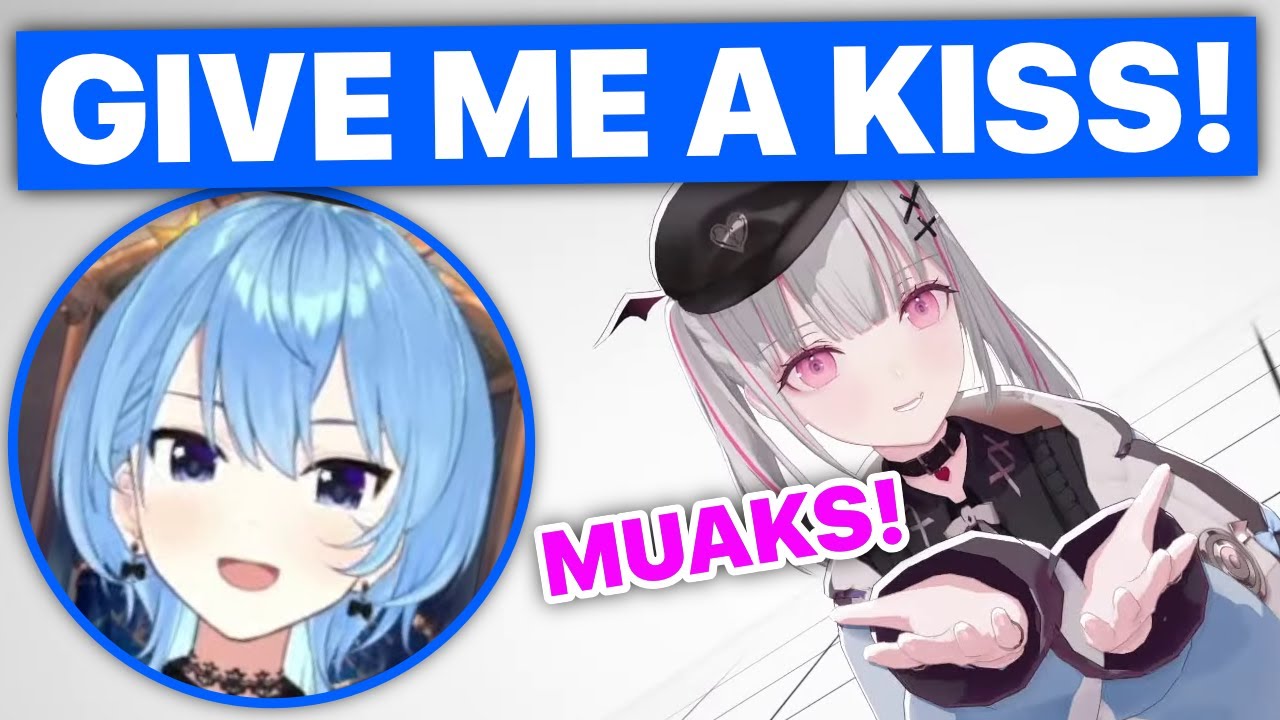 When Suisei Wants A Kiss ...From Asumi Sena (VSPO & Hoshimachi Suisei / Hololive) [Eng Subs]