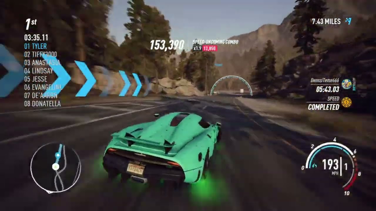 Koenigsegg Regera Gameplay | Need for Speed Payback | 4K Racing