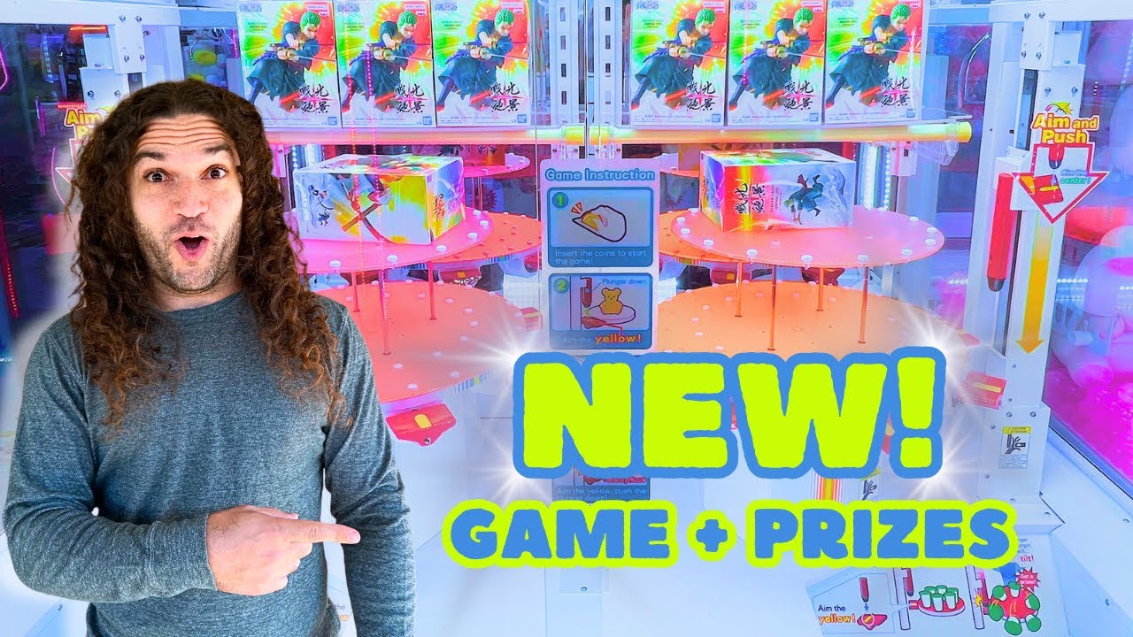 Let's Try a New Game and Win New Prizes at Round1 Arcade!