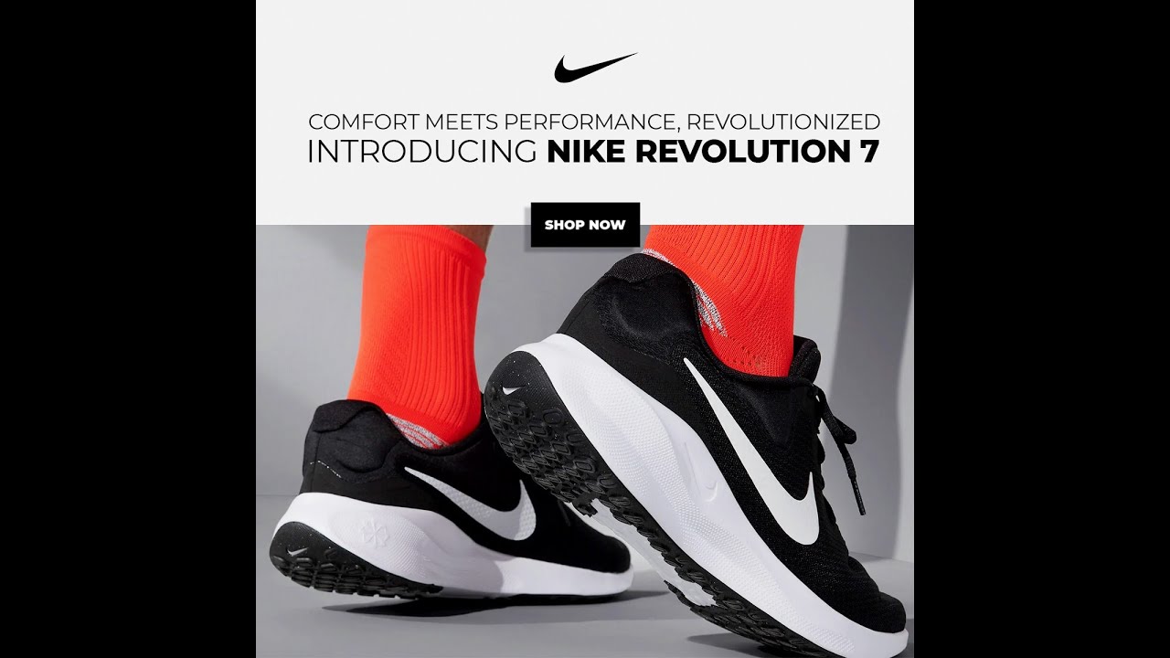 Nike Revolution 7, Comfort meets performance, Revolutionized!