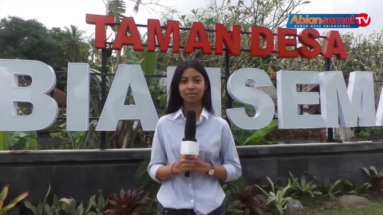 Hampir Rampung, Taman Desa Abiansemal - Abiansemal TV