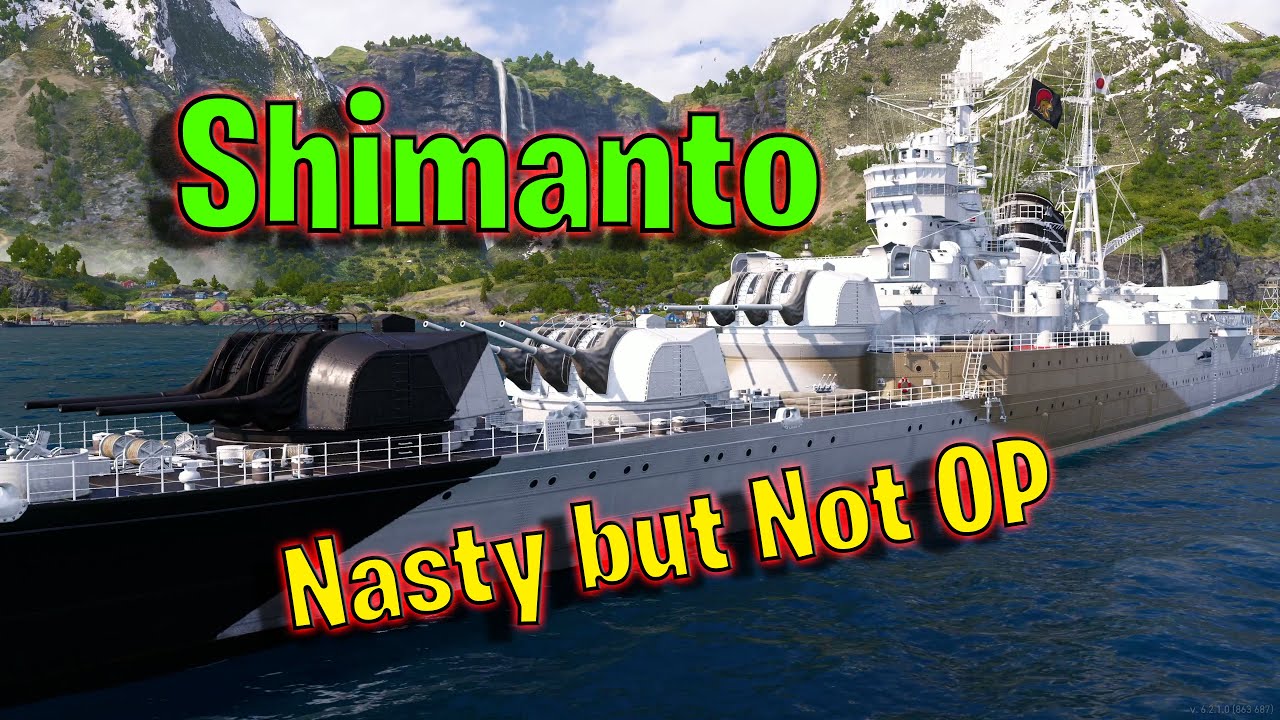 Meet The Shimanto! Tier 7 Japanese Cruiser (World of Warships Legends)