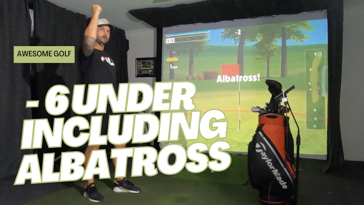 Awesome Golf, Spring Park Hills -6 through 9 holes with an Albatross!!!! Spoiler alert 7m30sec!!