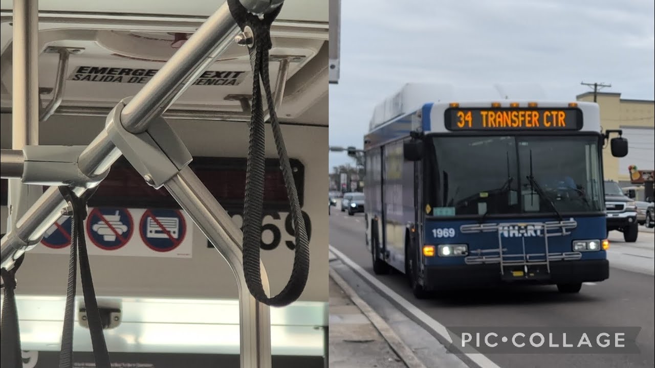Hart bus #1969 on Route 34 to Northwest Transfer Center