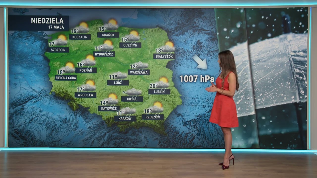 Prognoza pogody 17.05.2026 godz. 08:00 | TV Republika