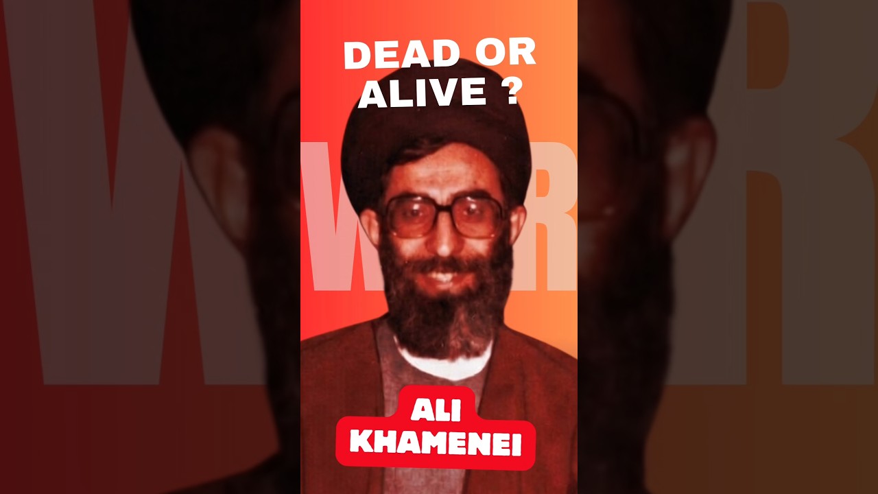 Ali Khamenei Dead OR Alive ? #iranisraelconflict #worldwar3 #ww3 #alikhamenei #deadoralive #usa #war