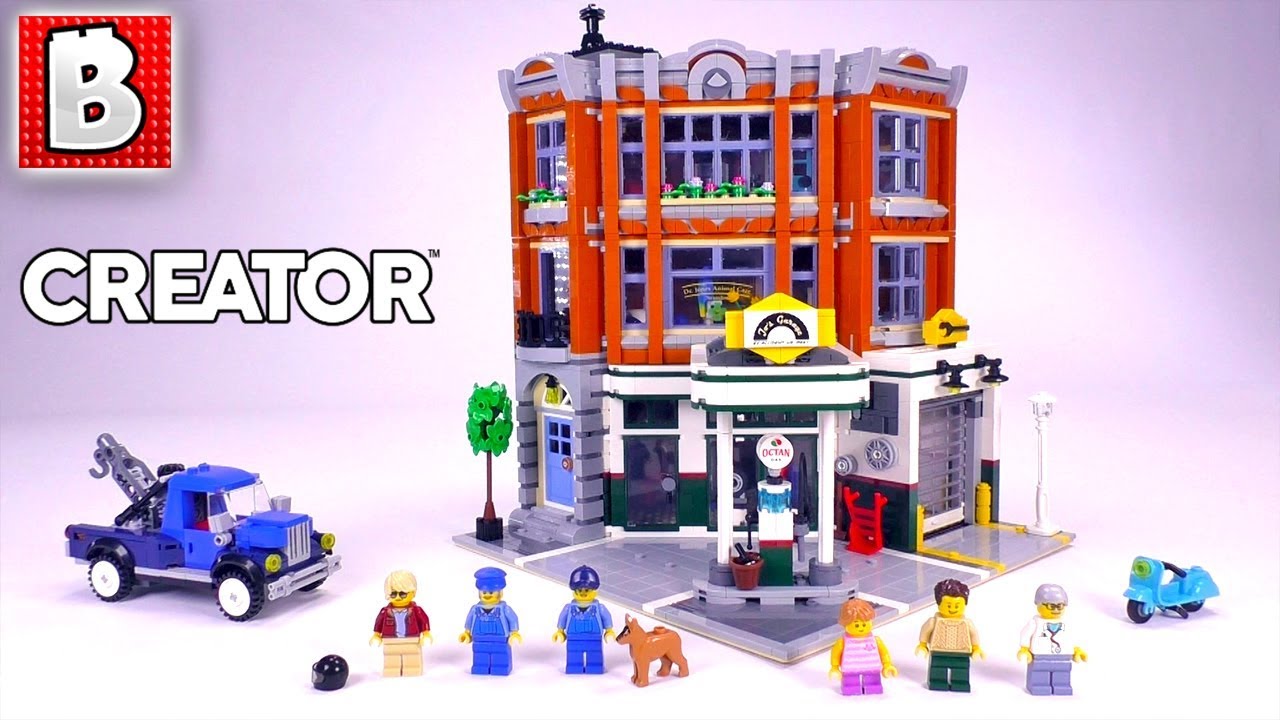 LEGO Corner Garage Review! | Creator 2019 Set 10264