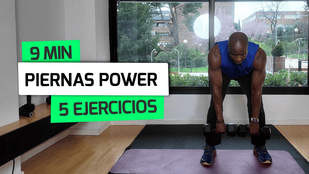 🏋️ 5 Ejercicios con Mancuernas para Piernas Fuertes y Tonificadas