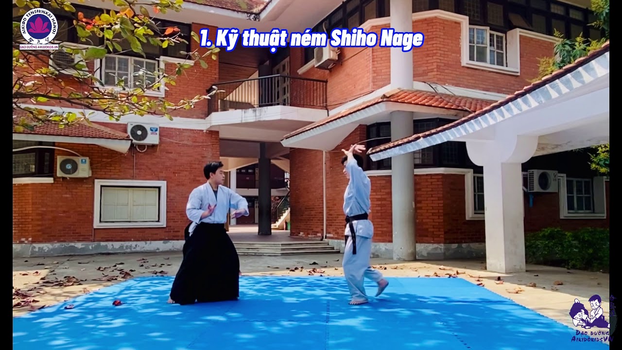 [AikidokidsVN]Shiho Nage- Đòn ném 4 hướng- Aikido Cơ bản- Katamewaza