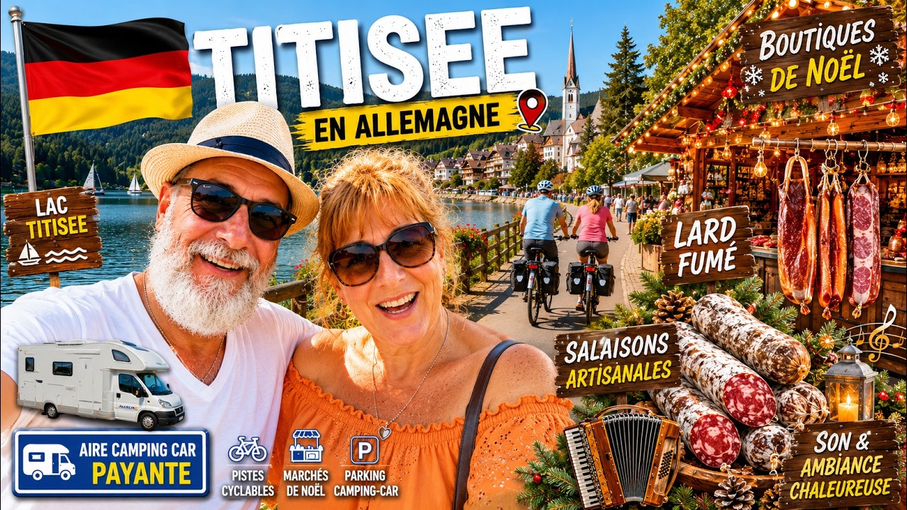 TITISEE forêt noire Allemagne : On vous emmène vers l'Allemagne #vanlife #campingcar #allemagne
