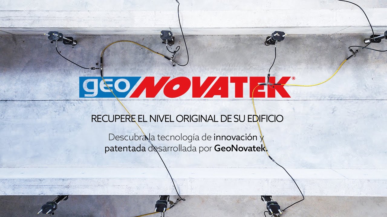GEONOVATEK: levantamiento y recalce de las cimentaciones desde 1996