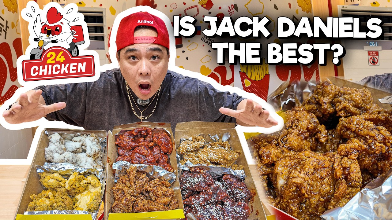 I Tried ALL FLAVORS (with HACK) of 24 Chicken Philippines and Ranked my TOP 3!