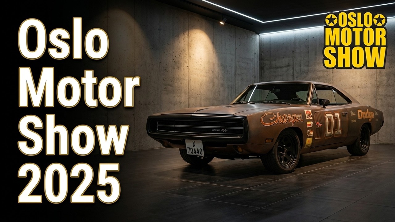 Oslo Motor Show 2025 – Vintage Legends, City Champions and Monster Trucks All in One Show!