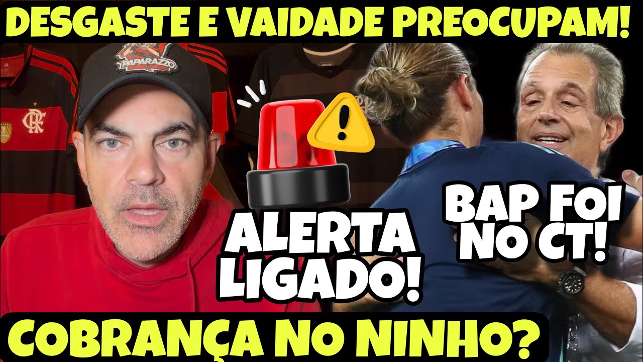 TUDO CONFIRMADO! BAP FOI AO NINHO E TEVE REUNIÃO COM BOTO, FILIPE E JOGADORES! ALERTA LIGADO NO FLA!