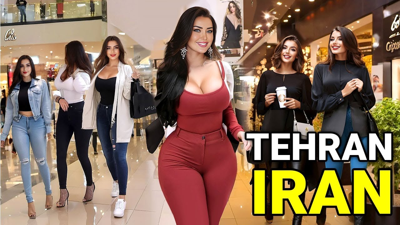 Ночная жизнь Тегерана!!! Ночная прогулка по роскошному району 🇮🇷 ИРАН