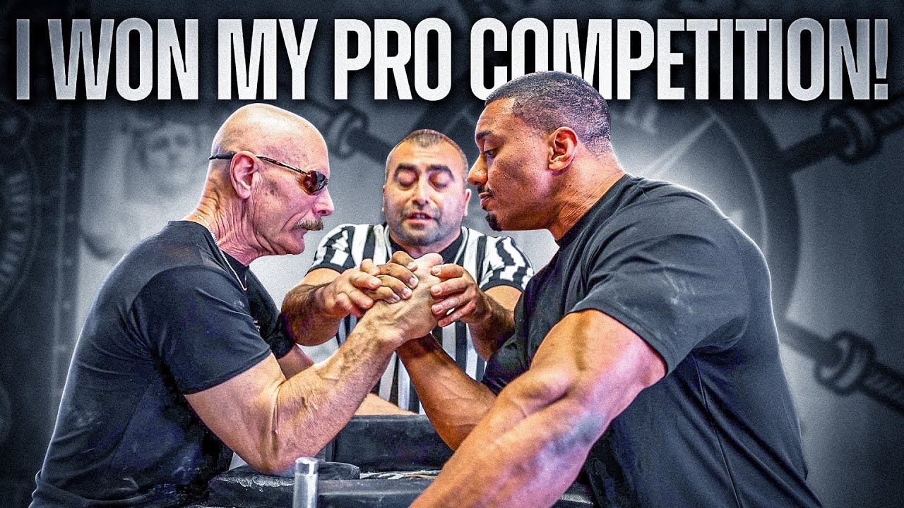 My First Professional Arm Wrestling Tournament Win!