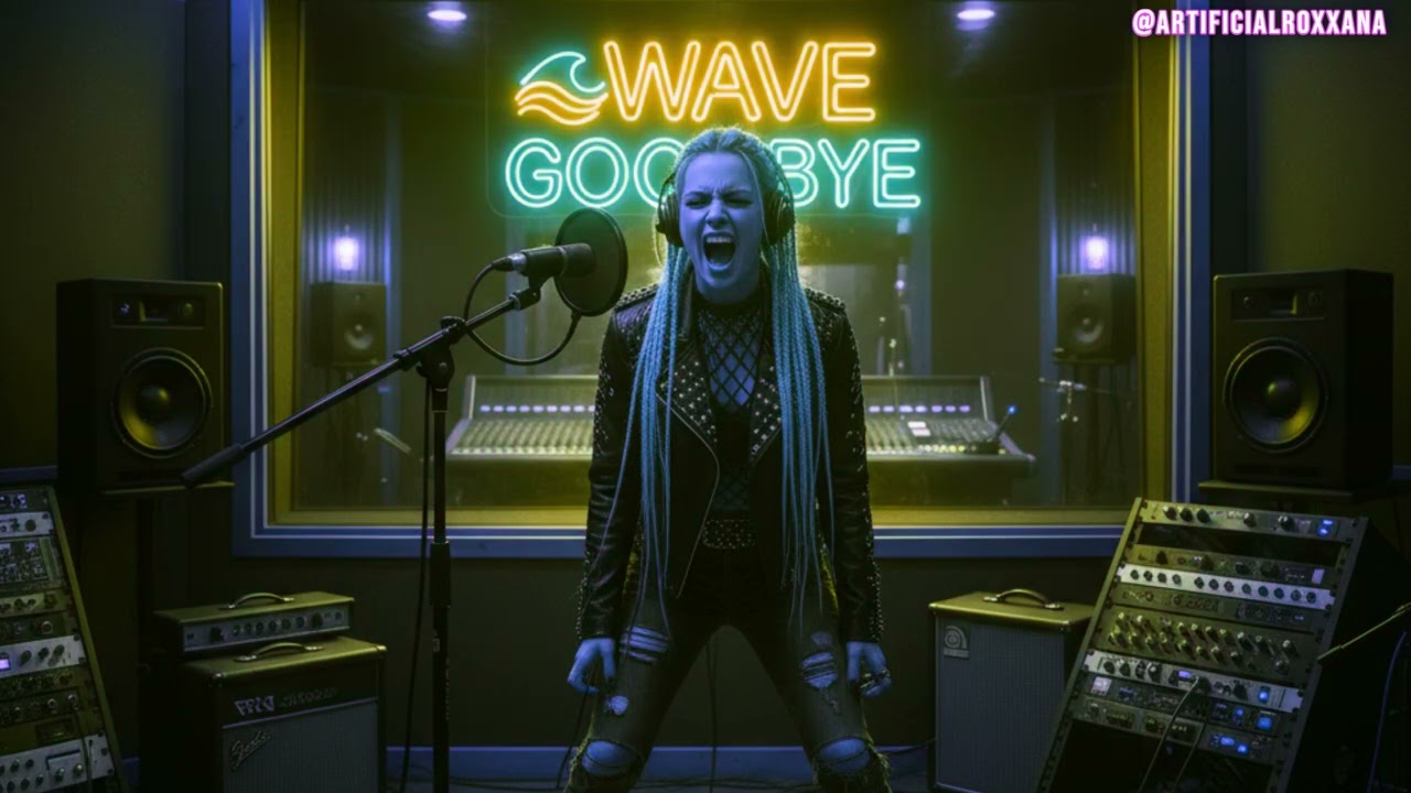 Artificial Roxxana - Wave Goodbye (Electronic Rock Cover) - Steadman