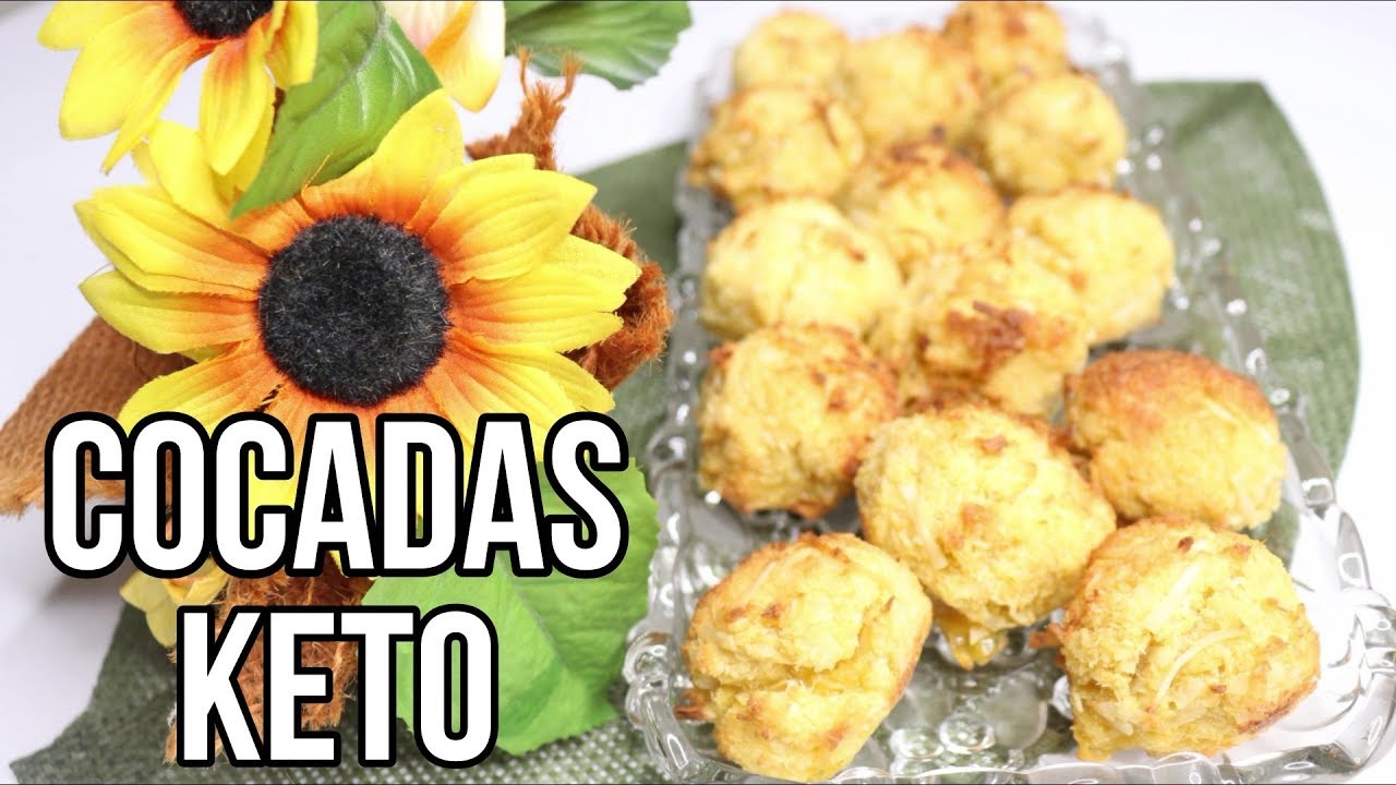 RECETA DE COCADAS KETO (BAJAS EN CARBOHIDRATOS)低糖質なココナッツのお菓子【Eng Sub][日本語字幕】