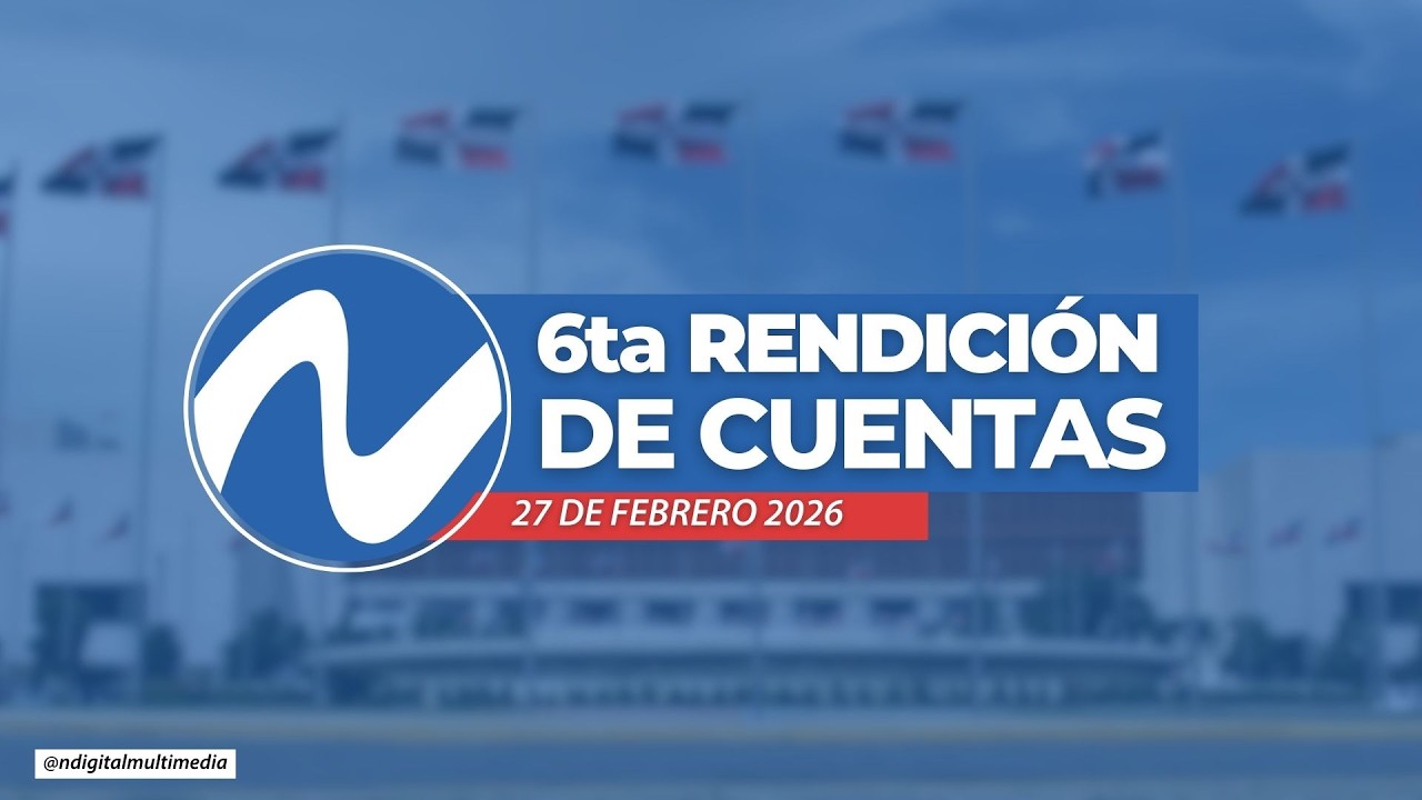 En vivo: Sexta Rendición de Cuentas de Abinader