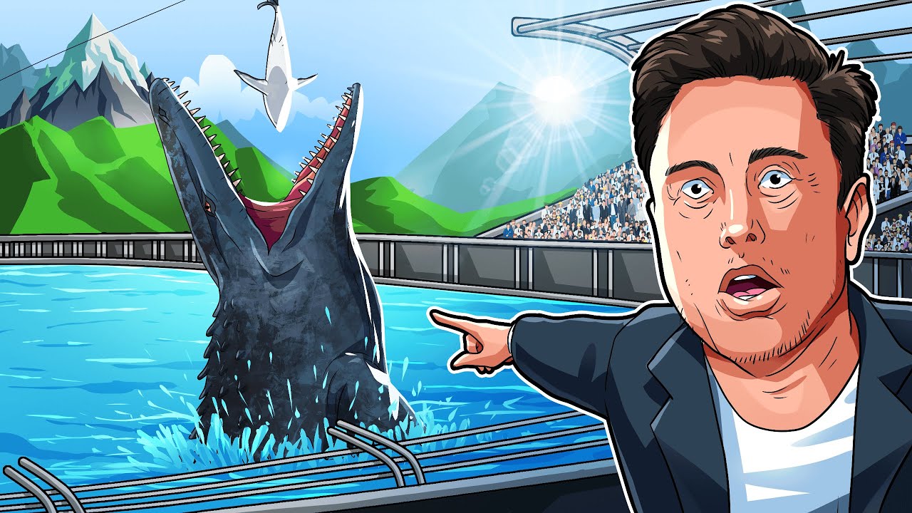 I Spent 100 Days Building Jurassic World As A Greedy Billionaire