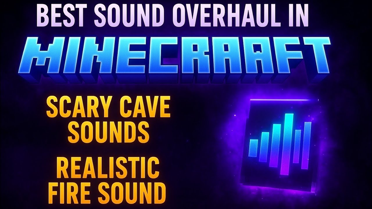 Sound overhaul for minecraft pe 1.21+ 🔥🔥