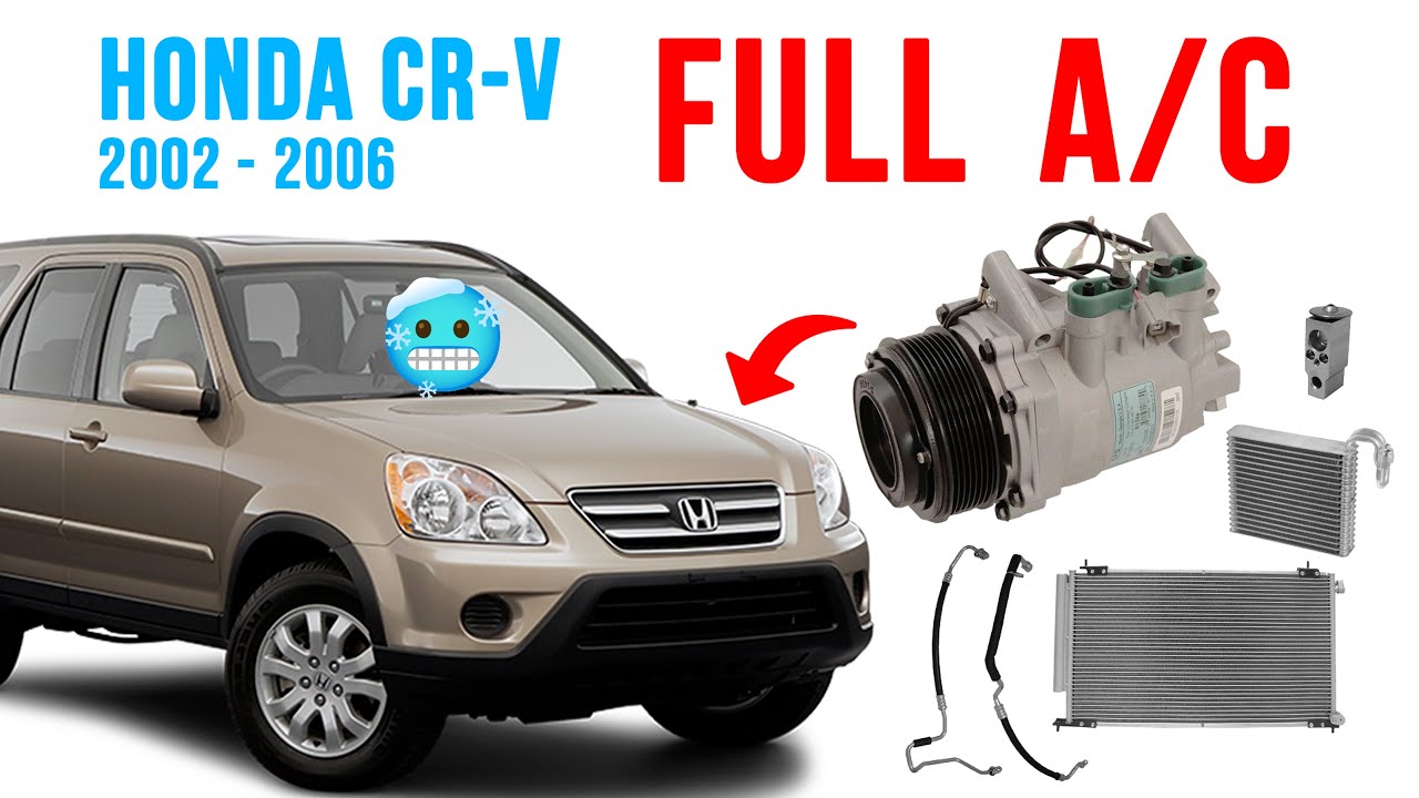 2006 Honda CRV - Full AC Refresh (Full Video)