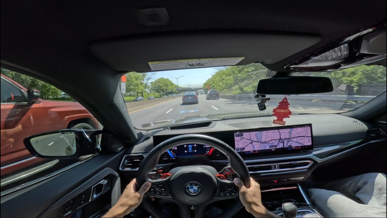 BMW M2 POV HIGHWAY DRIVE LOUD EXHAUST