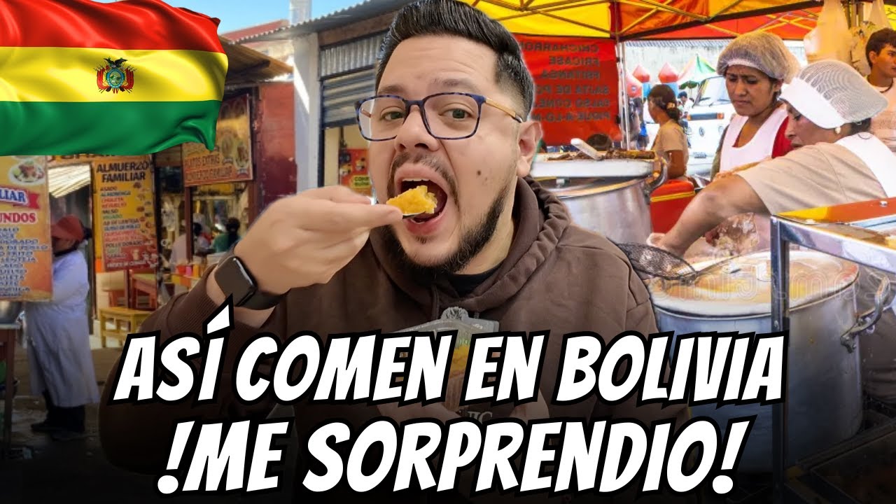 Comí como un rey en Bolivia y no me lo esperaba! Esta comida está INFRAVALORADA 🤯🇧🇴