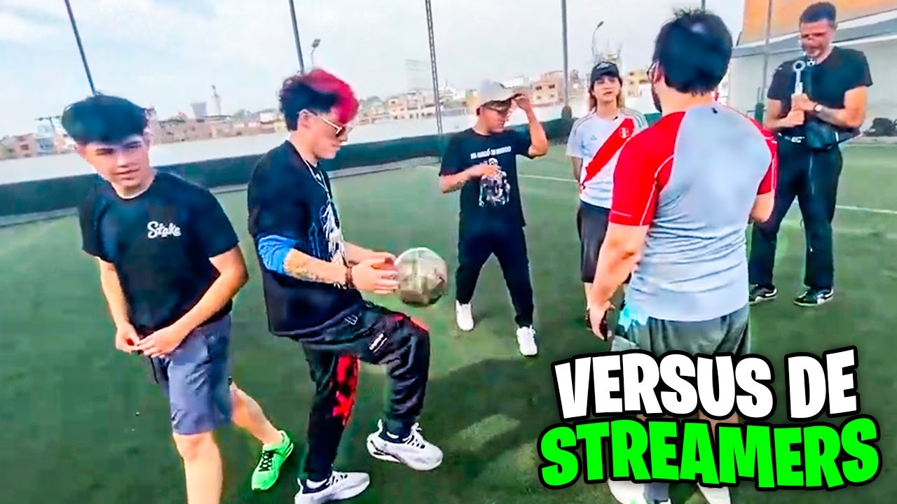 🔥ENFRENTÉ a STREAMERS en un ÉPICO PARTIDO de FÚTBOL⚽🔥