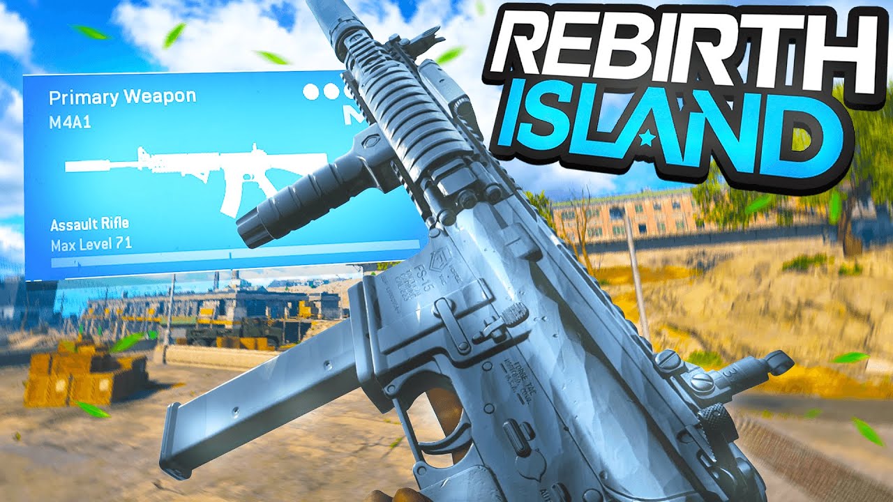USING the SECRET M4A1 SMG CLASS on REBIRTH ISLAND😱! (Vanguard Warzone)