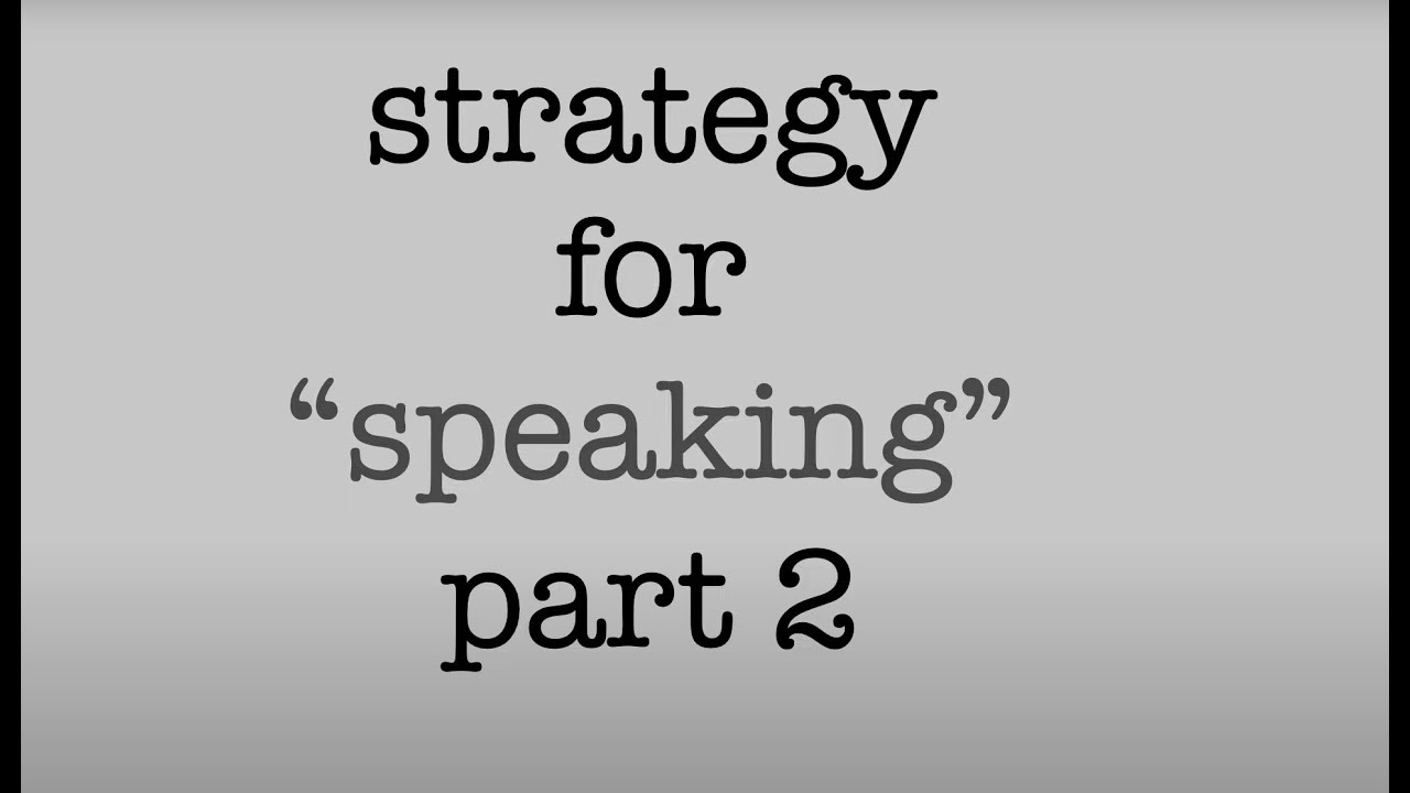 ASMR IELTS Speaking - A strategy for Speaking part 2 - WITH COMMENTARY