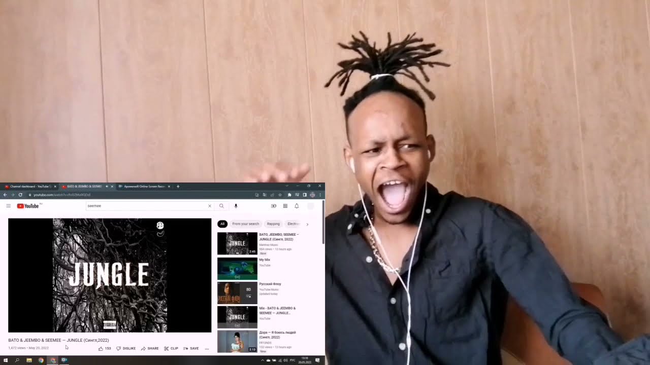 РЕАКЦИЯ ИНОСТРАНЦА НА BATO & JEEMBO & SEEMEE — JUNGLE JONY, The Limba OG BUDA)reaction Russian RAP
