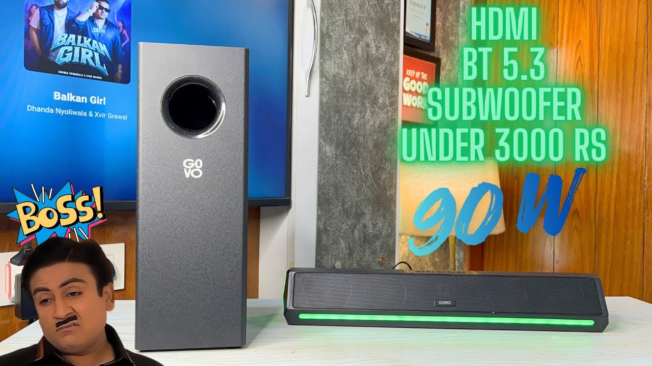 GOVO Gosurround 600 90 W Unboxing & Full Review | Best Soundbar Under 5000 in India 🔥