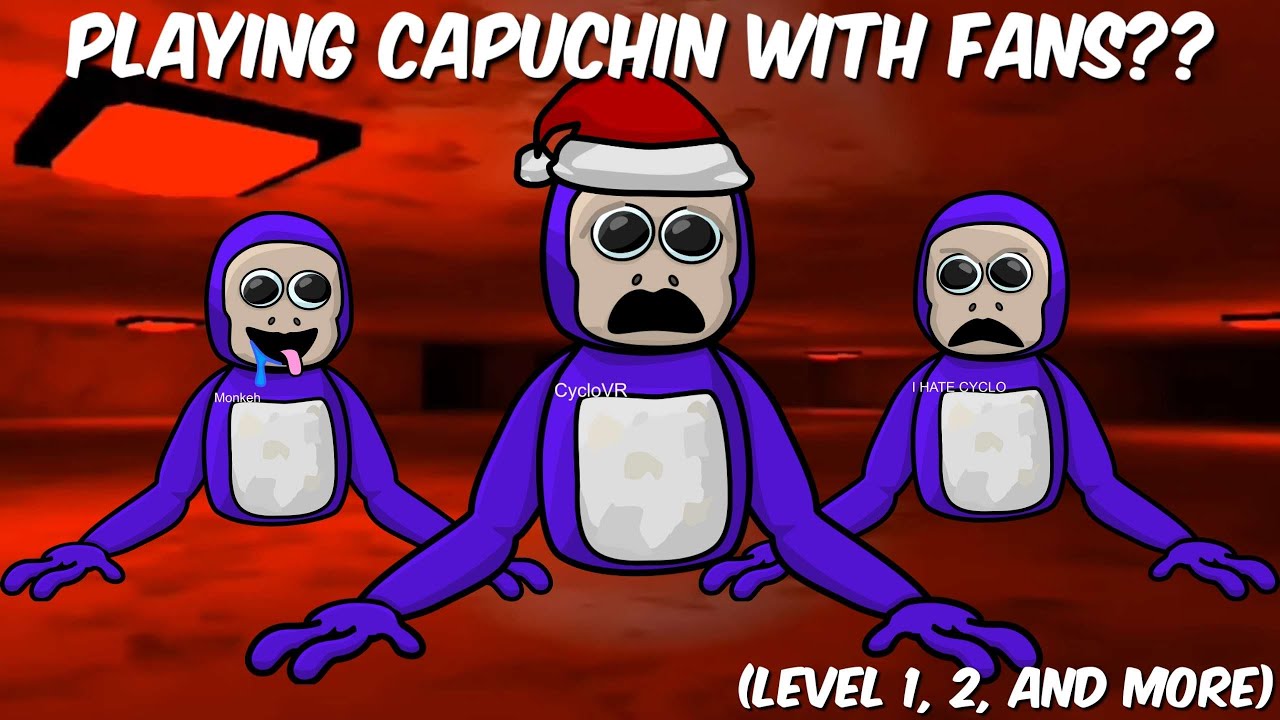 PLAYING CAPUCHIN WITH FANS!??