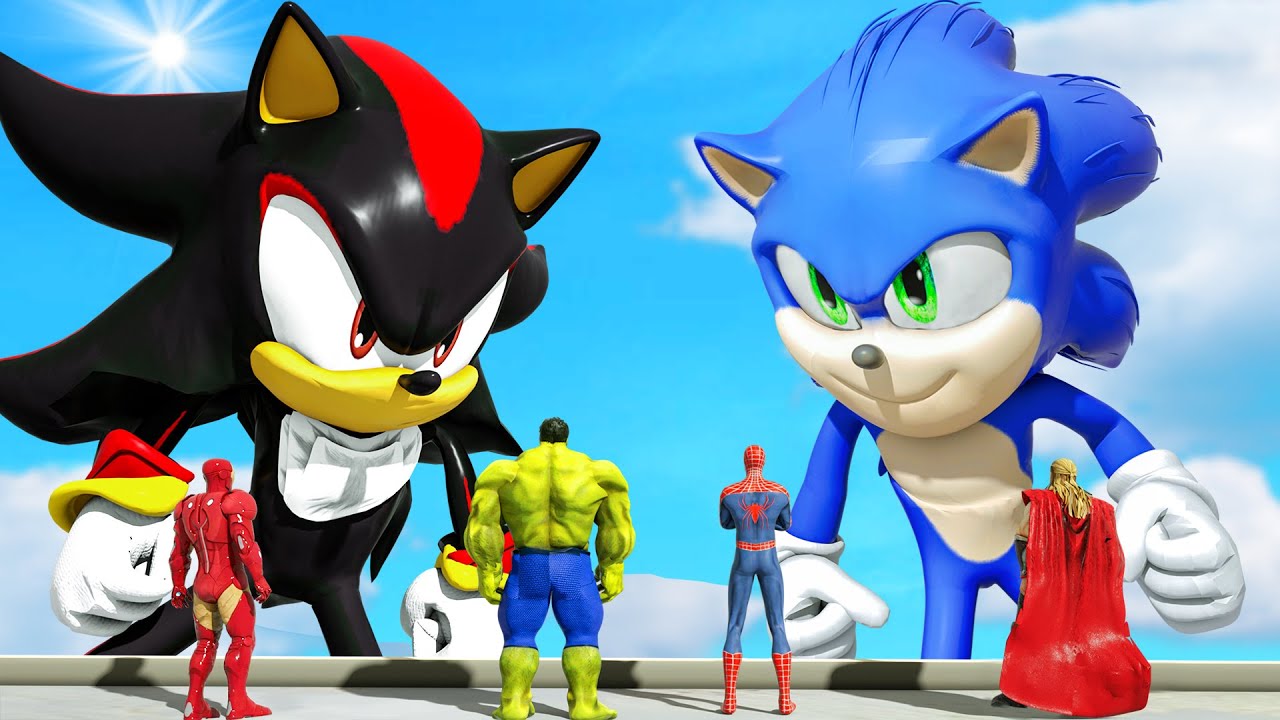 SONIC The Hedgehog VS SHADOW The Hedgehog | SUPER EPIC BATTLE
