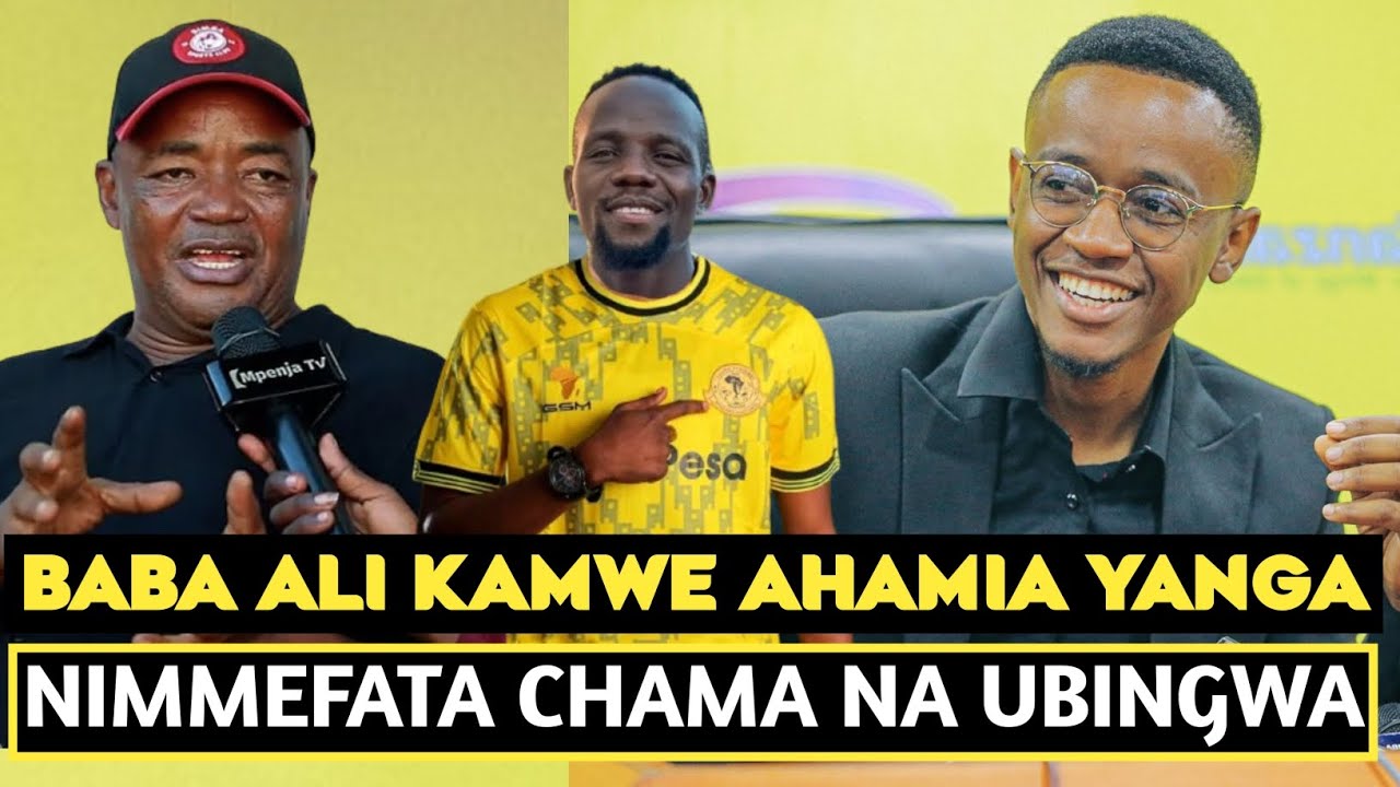 MZEE KAMWE ATANGAZA KUHAMIA YANGA KUMFATA CHAMA/ALI KAMWE AMPOKEA JANGWANI LEO/WENGINE 3000 WAPO