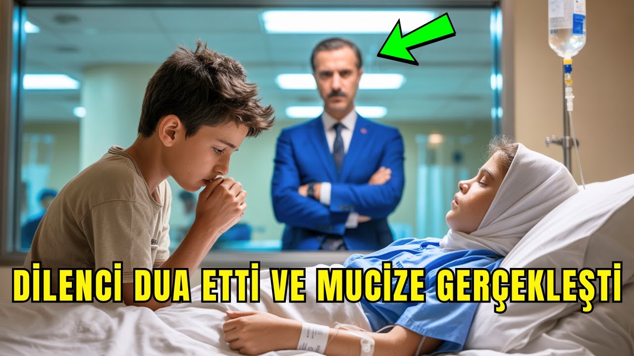 MİLYONER KOMADAKİ KIZINI ZİYARET ETTİ VE ONU İÇİN DUA EDEN BİR DİLENCİYİ GÖRÜNCE ŞOKE OLDU